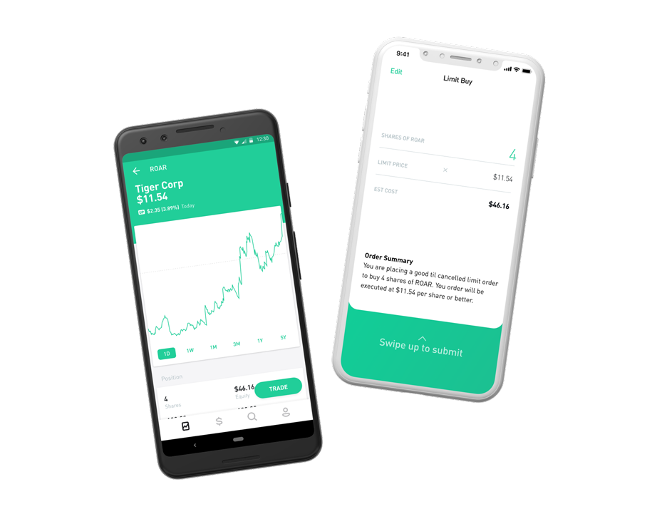 Robinhood Commission Free Stock Trading App Crypto - 