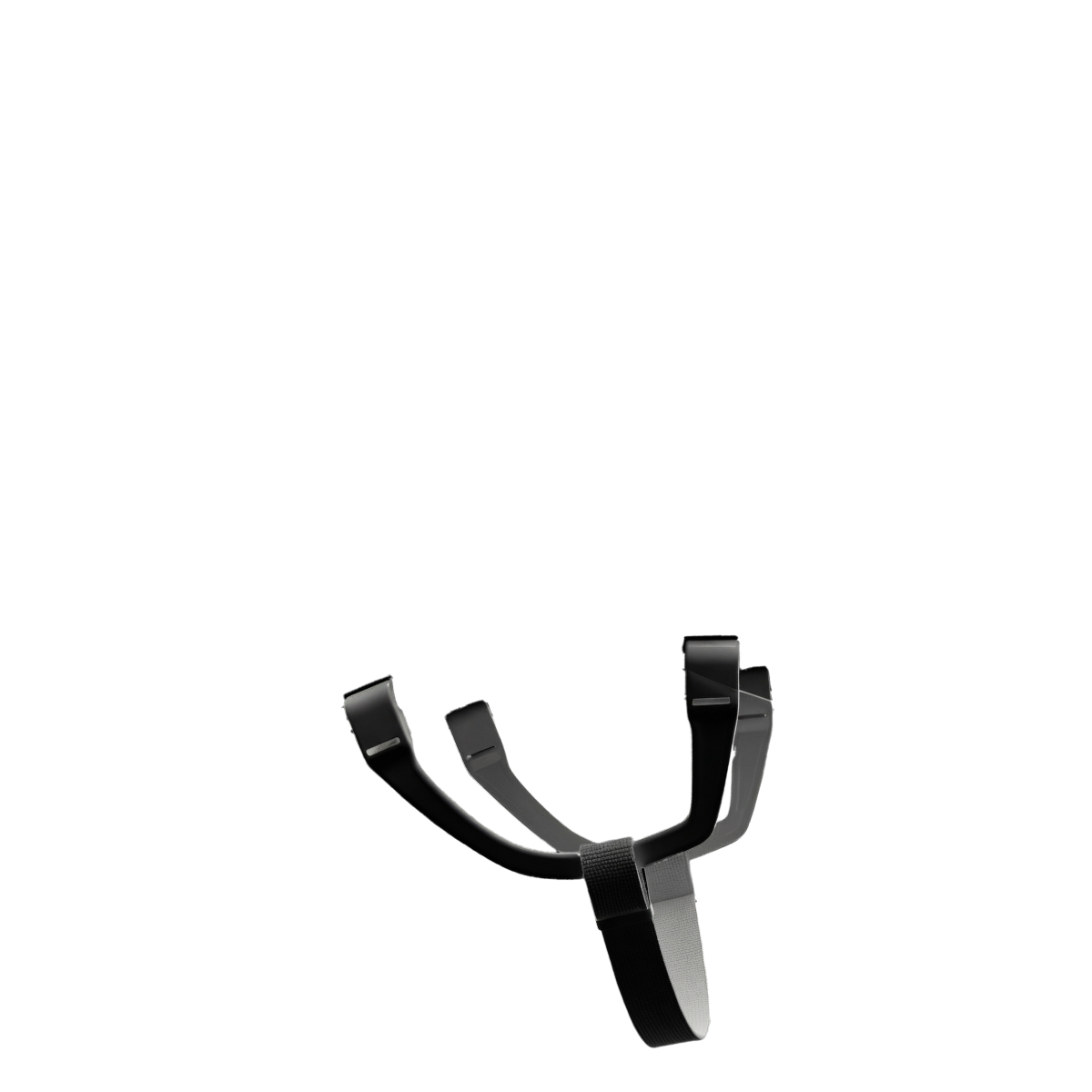 Hockey helmet straps