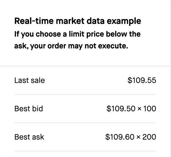Bid-ask