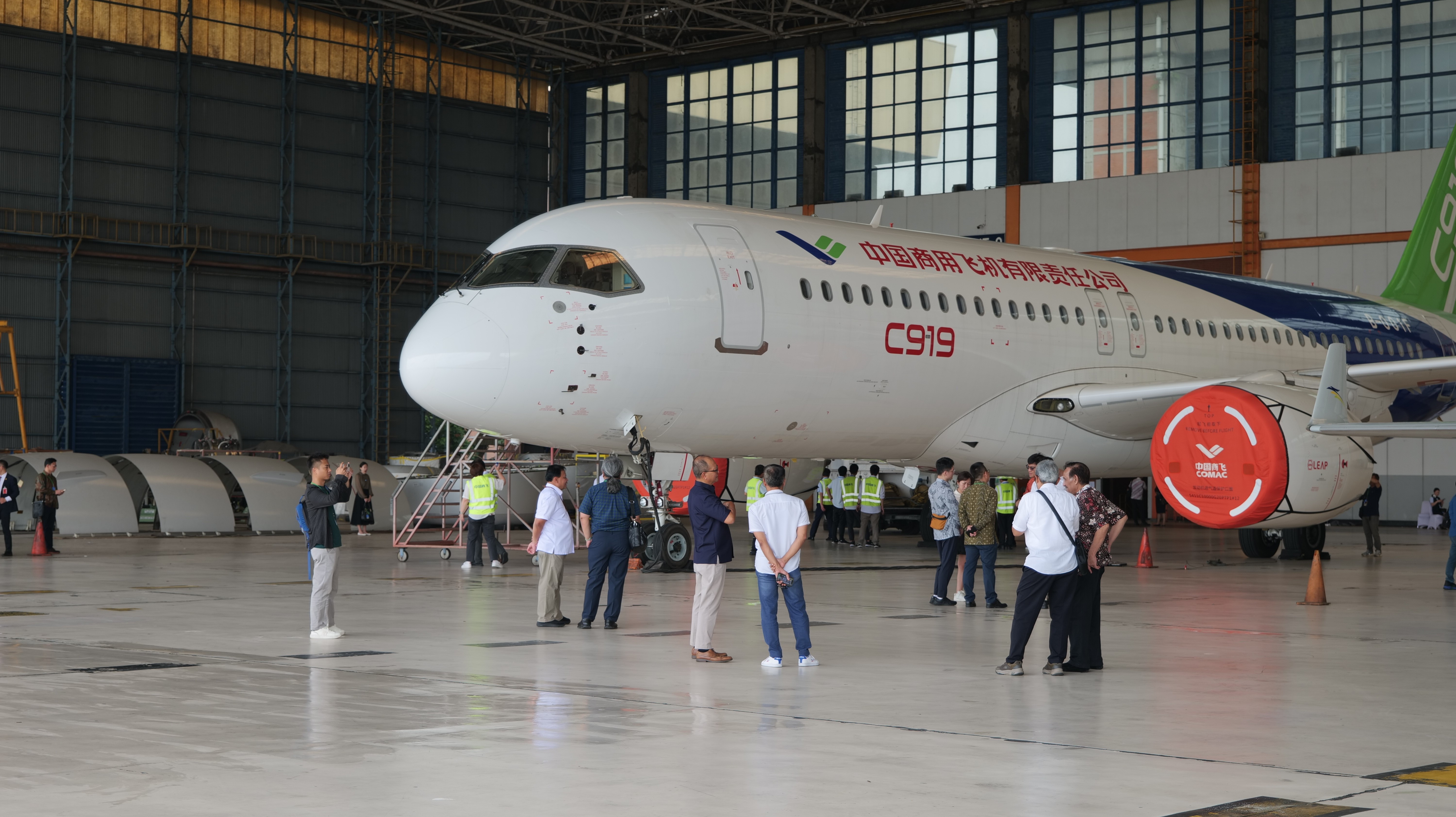 INDONESIA-JAKARTA-COMAC-C919-ARJ21-STATIC DISPLAY
