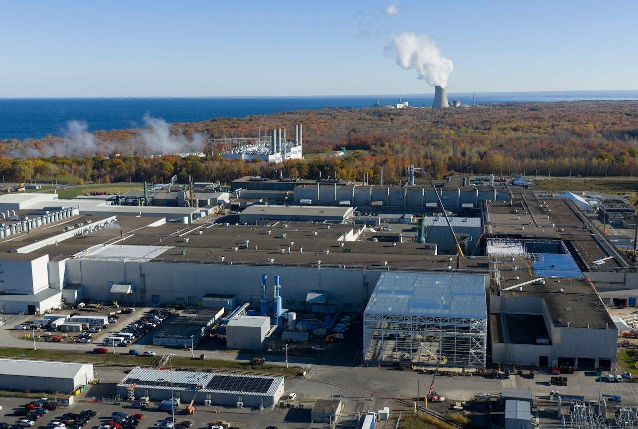 Large fire reported again at Novelis aluminum plant in Oswego County