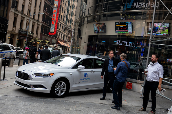 Self-driving to the bank (Alexi Rosenfeld/Getty Images)