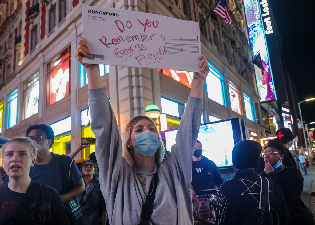 Two arrested in NYC during rally commemorating George Floyd's death