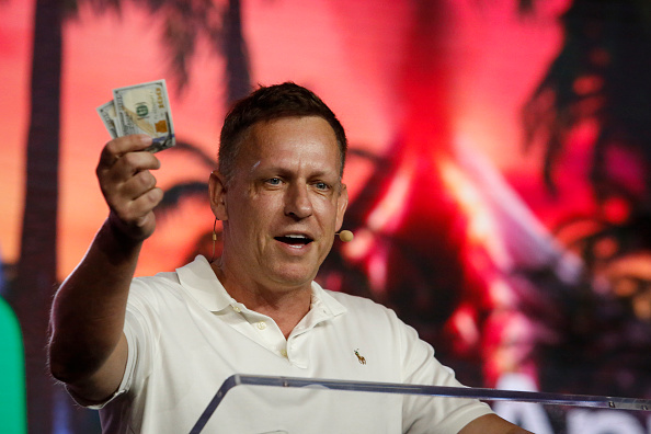 Like Thiel in 2016, Big Money’s on the case (Marco Bello/Getty Images)