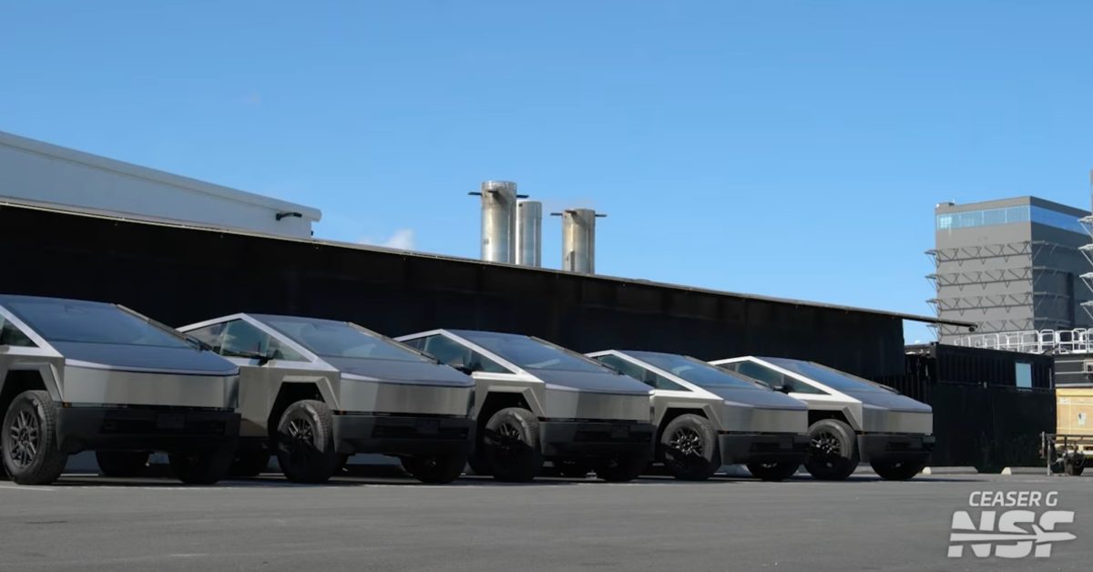 Elon Musk's SpaceX and xAI are buying Tesla's unsold Cybertrucks