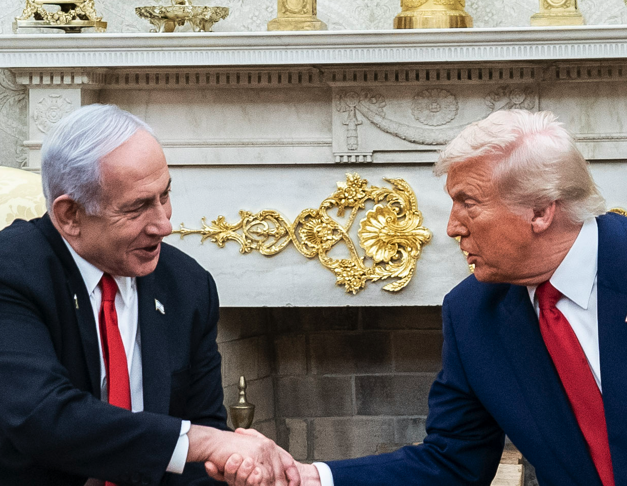 President Trump meets Israeli Prime Minister Benjamin Netanyahu in the Oval Office