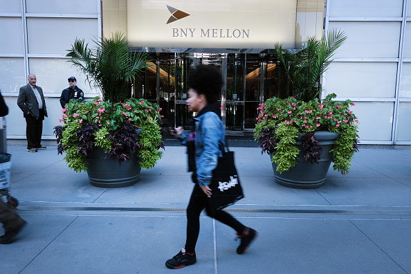 Getting down to (crypto) business (Spencer Platt/Getty Images)