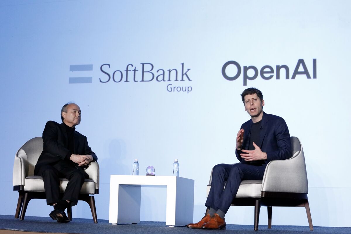 SoftBank Stargate Venture With OpenAI Snags on Tariff Fears