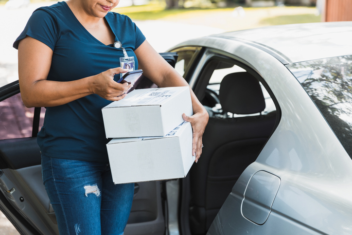 Your Amazon returns become Uber passengers (SDI Productions/Getty Images)