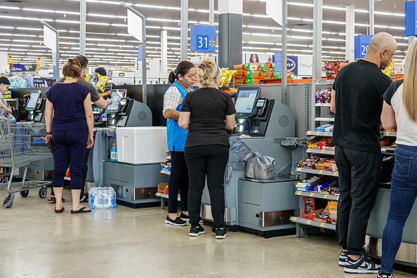 “Remove item from bagging area” (Jeff Greenberg/Getty Images)