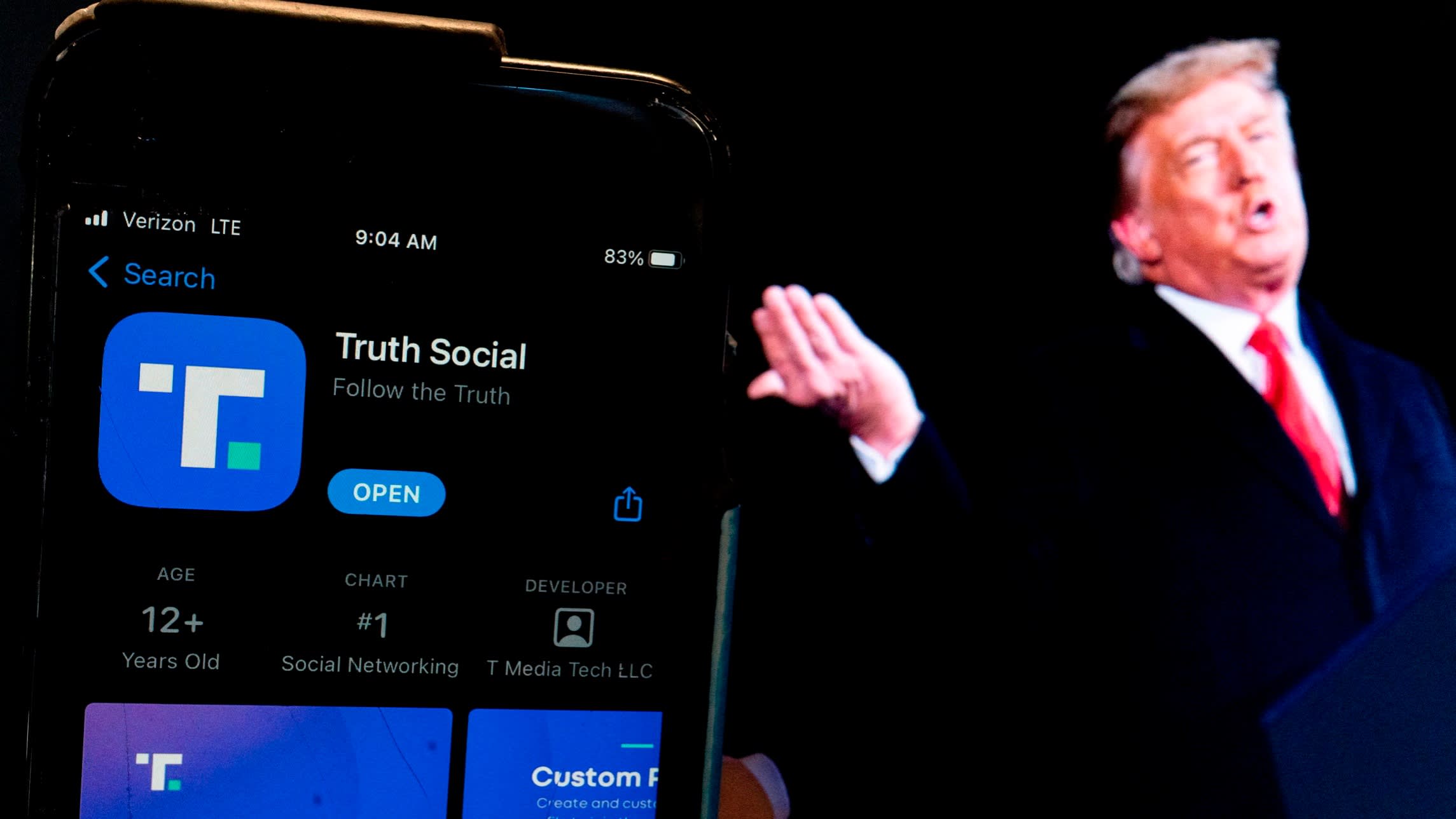 Donald Trump’s social media group in talks to buy crypto trading venue