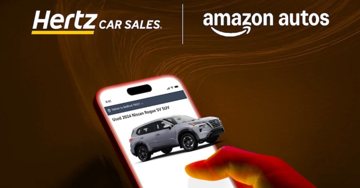 Hertz is selling its used cars on Amazon