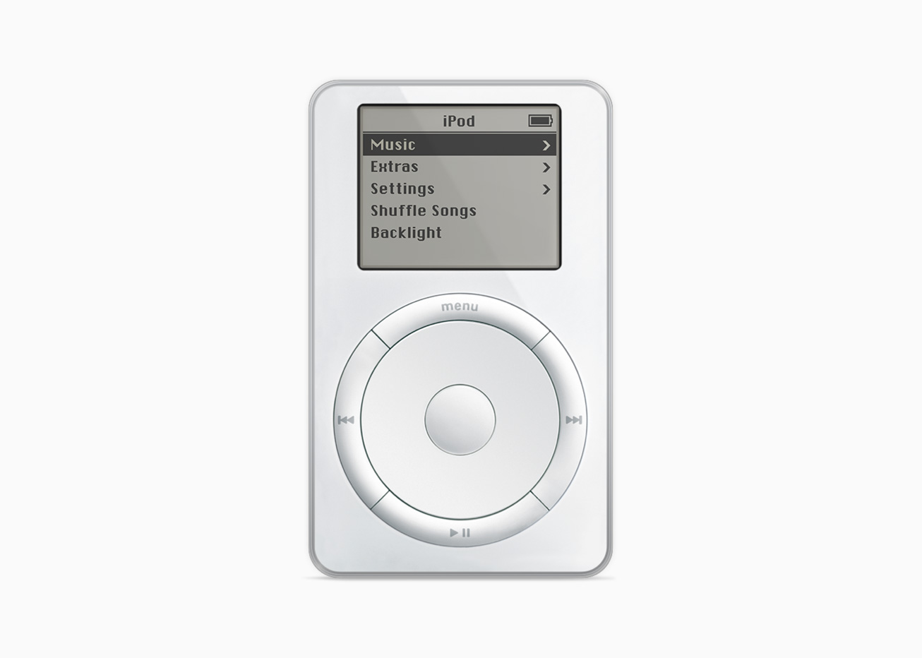 Apple’s first-generation iPod, released in 2001.