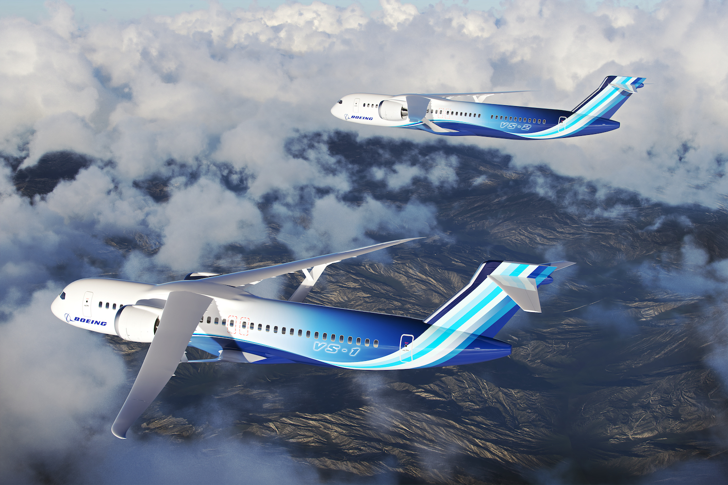 New window-seat view on the way (Boeing)
