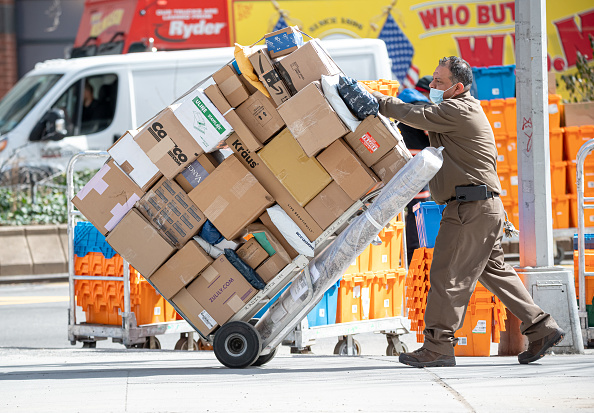 Online retailers have a “pull forward” problem (Noam Galai/Getty Images)