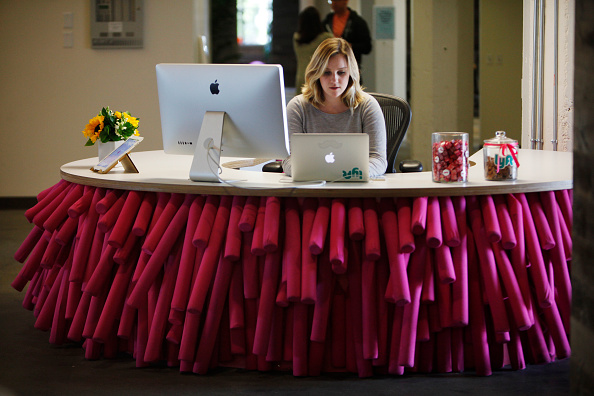 When a record three people make it to the office (Lea Suzuki/Getty Images)