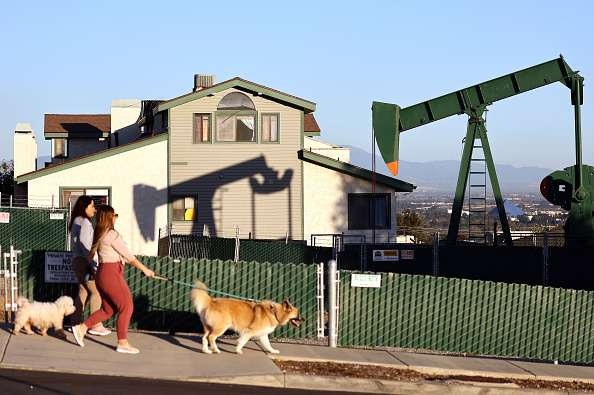 Drilling for liquid gold (Mario Tama/Getty Images)