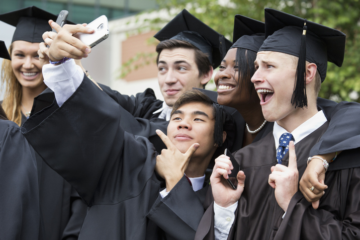 _When Tarjay picks up the grad check [Ariel Skelley/DigitalVision via GettyImages]_