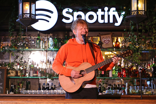 Streamin’ Sheeran (Theo Wargo/Getty Images)