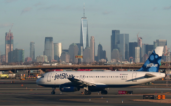 Big Apple gets big traffic (Gary Hershorn/Getty Images)