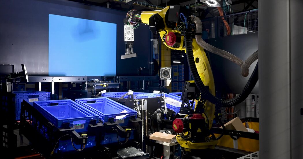 Inside Amazon’s Plans to Replace Workers With Robots