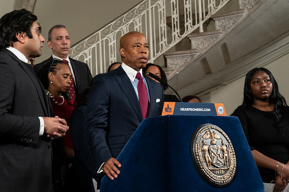 NYC Mayor Eric Adams (Lev Radin/Getty Images)