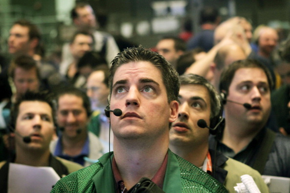 Watching the yield rise like (Scott Olson/Getty Images)