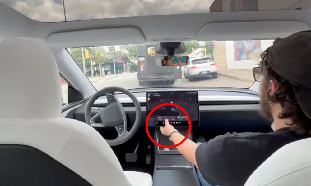 Watch the first true Tesla Robotaxi intervention by safety monitor