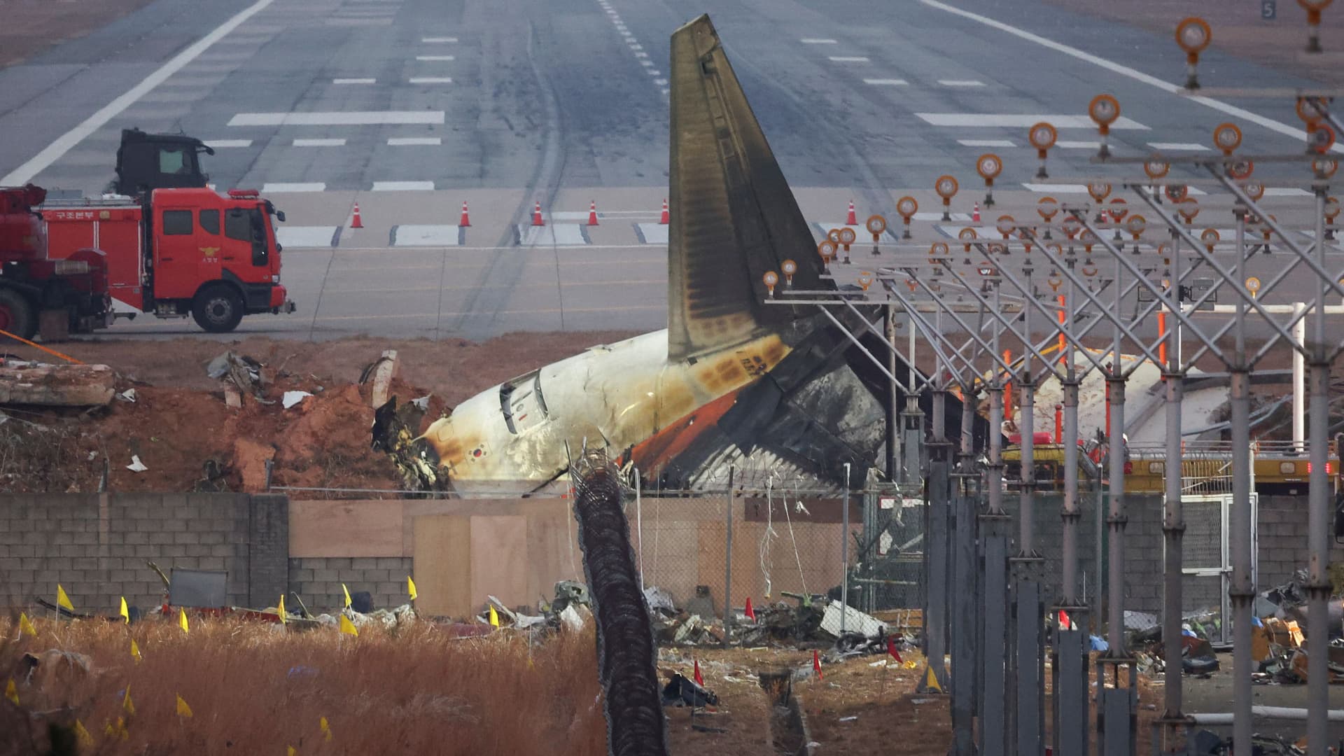 Jeju Air crash: Boeing falls premarket as South Korea orders 737-800 inspection