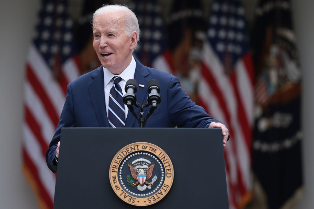 President Biden Delivers Remarks From The Rose Garden On His Economic Agenda