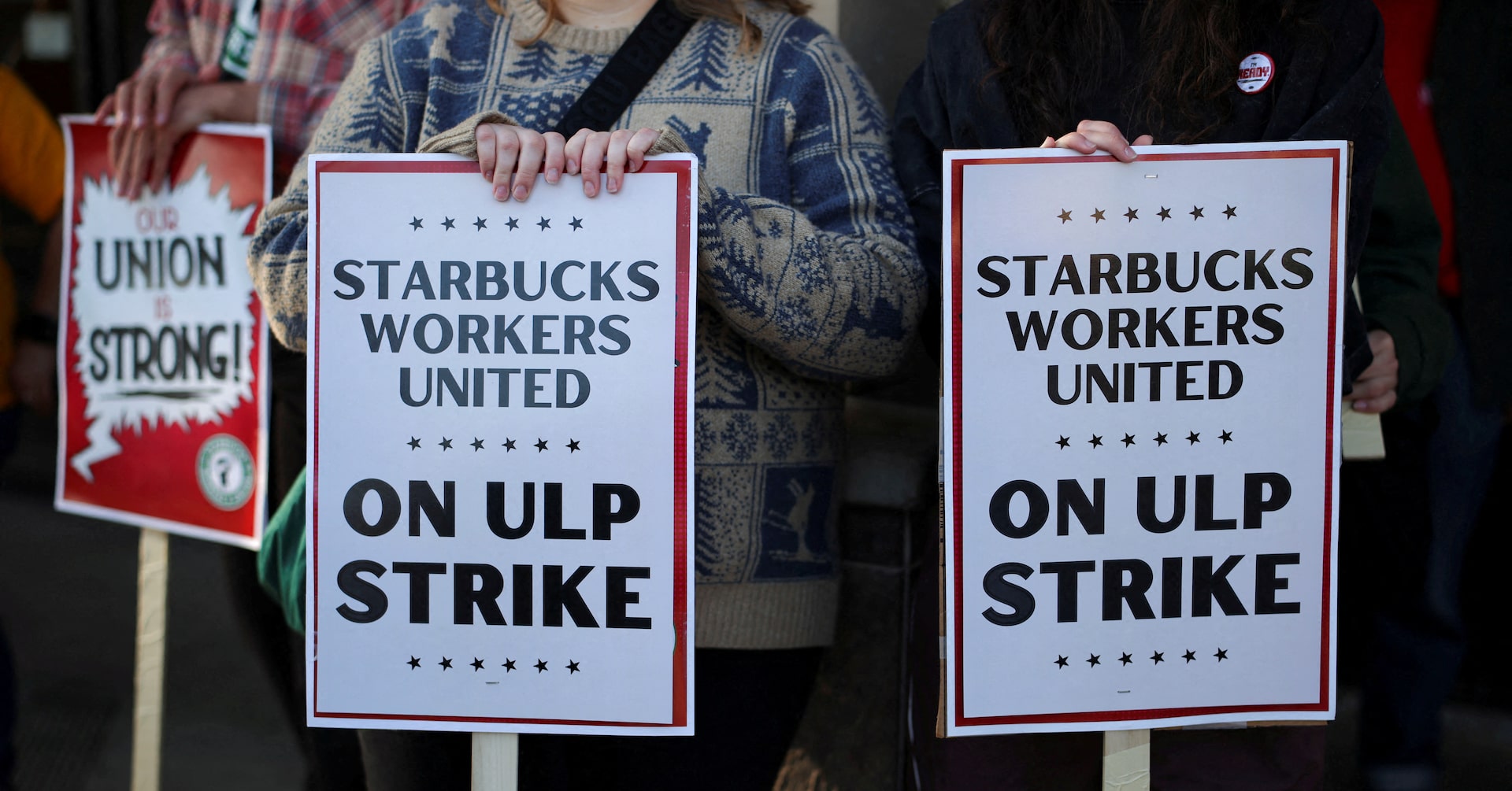 Starbucks workers expand strike in US cities including New York